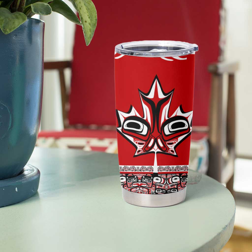 Haida Hockey Canada Tumbler Cup Maple Leaf