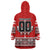 Haida Hockey Canada Wearable Blanket Hoodie Maple Leaf