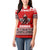Haida Hockey Canada Women Polo Shirt Maple Leaf