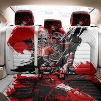 Canada Hockey Skull Life and Death Back Car Seat Cover