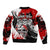 Canada Hockey Skull Life and Death Bomber Jacket