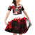 Canada Hockey Skull Life and Death Family Matching Off Shoulder Short Dress and Hawaiian Shirt