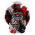 Canada Hockey Skull Life and Death Hoodie