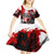Canada Hockey Skull Life and Death Kid Short Sleeve Dress