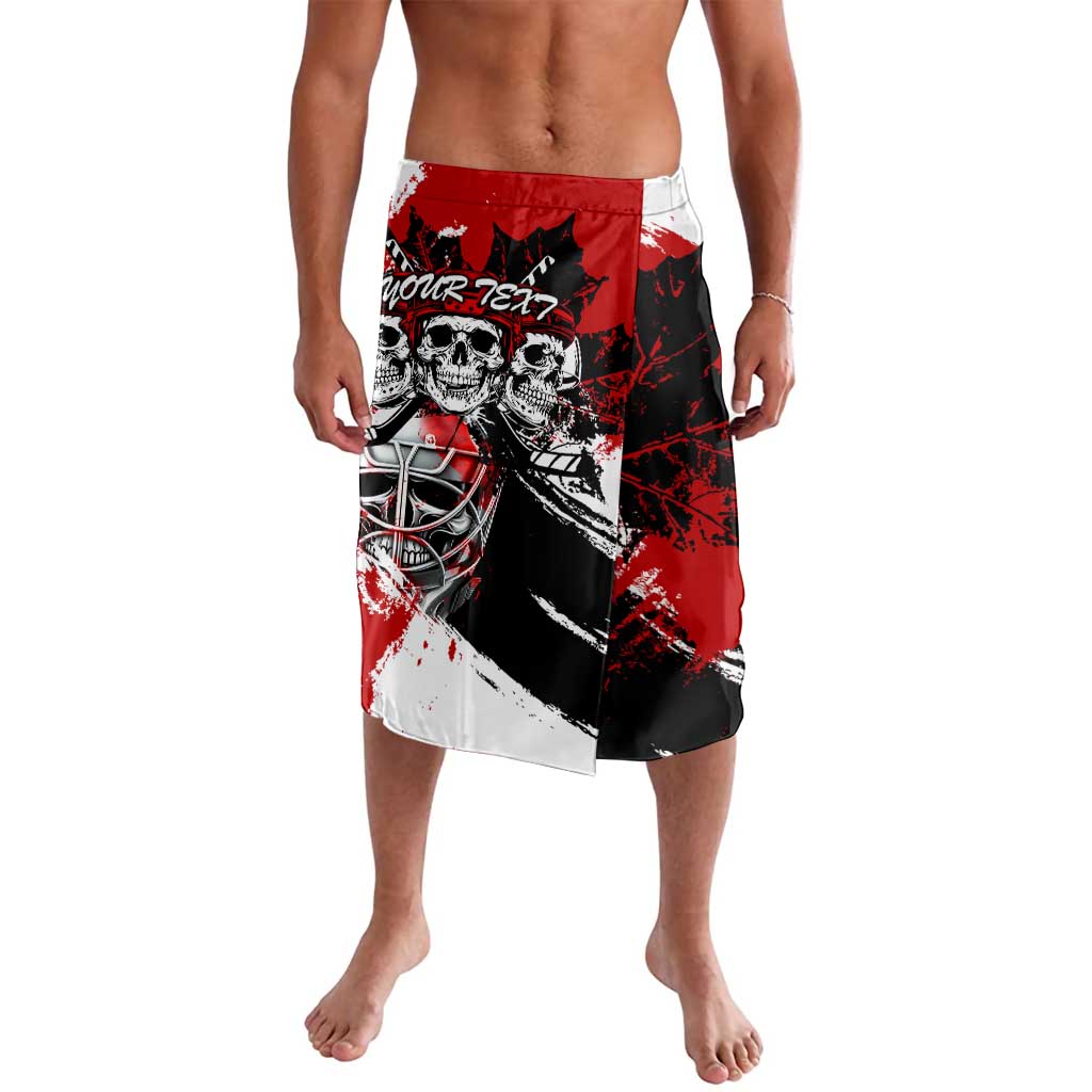 Canada Hockey Skull Life and Death Lavalava