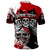 Canada Hockey Skull Life and Death Polo Shirt