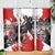 Canada Hockey Skull Life and Death Skinny Tumbler