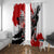 Canada Hockey Skull Life and Death Window Curtain