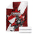Canada Hockey Warrior Blanket Bold Maple Leaf Sports Art