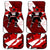 Canada Hockey Warrior Car Mats Bold Maple Leaf Sports Art