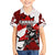 Personalized Canada Hockey Warrior Family Matching Puletasi and Hawaiian Shirt Bold Maple Leaf Sports Art