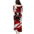 Personalized Canada Hockey Warrior Puletasi Bold Maple Leaf Sports Art