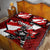 Canada Hockey Warrior Quilt Bed Set Bold Maple Leaf Sports Art