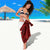 Canada Hockey Warrior Sarong Bold Maple Leaf Sports Art