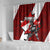 Canada Hockey Warrior Shower Curtain Bold Maple Leaf Sports Art