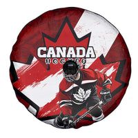 Canada Hockey Warrior Spare Tire Cover Bold Maple Leaf Sports Art