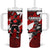 Canada Hockey Warrior Tumbler With Handle Bold Maple Leaf Sports Art
