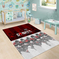 Canada Super Team Area Rug Dynamic Ice Hockey Legacy