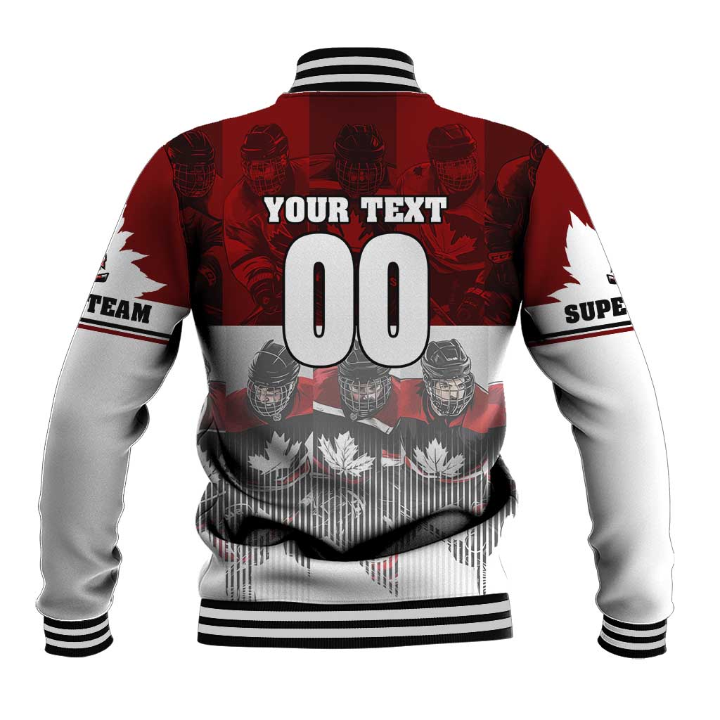Canada Super Team Baseball Jacket Dynamic Ice Hockey Legacy