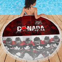 Canada Super Team Beach Blanket Dynamic Ice Hockey Legacy
