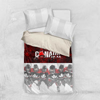 Canada Super Team Bedding Set Dynamic Ice Hockey Legacy