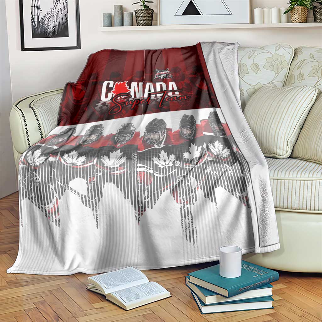 Canada Super Team Blanket Dynamic Ice Hockey Legacy
