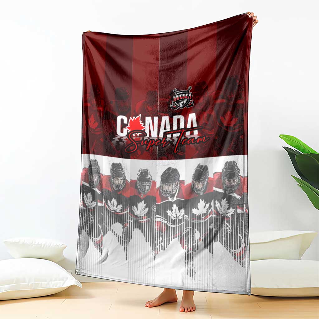 Canada Super Team Blanket Dynamic Ice Hockey Legacy