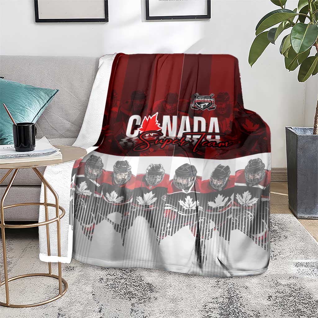 Canada Super Team Blanket Dynamic Ice Hockey Legacy