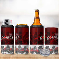 Canada Super Team 4 in 1 Can Cooler Tumbler Dynamic Ice Hockey Legacy