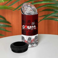 Canada Super Team 4 in 1 Can Cooler Tumbler Dynamic Ice Hockey Legacy