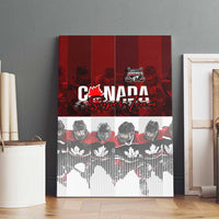 Canada Super Team Canvas Wall Art Dynamic Ice Hockey Legacy