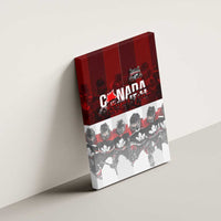 Canada Super Team Canvas Wall Art Dynamic Ice Hockey Legacy