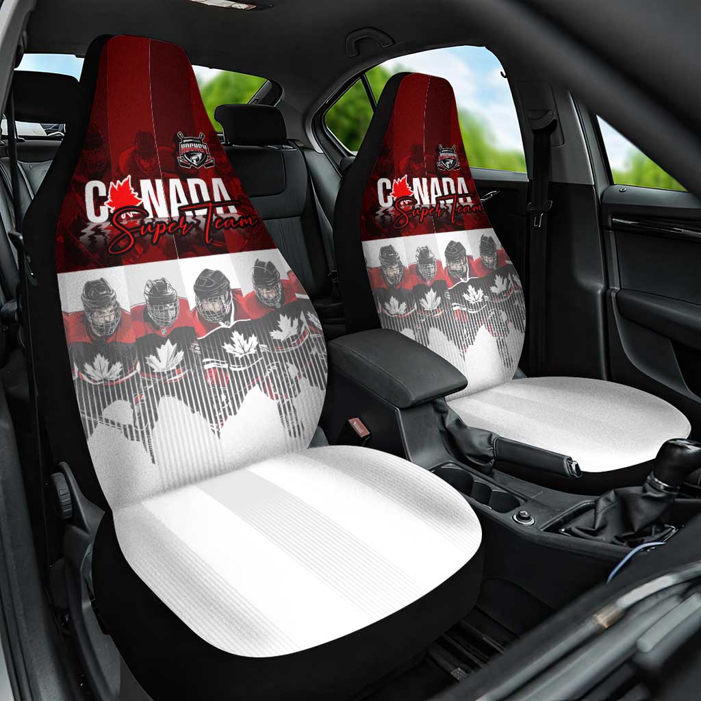 Canada Super Team Car Seat Cover Dynamic Ice Hockey Legacy
