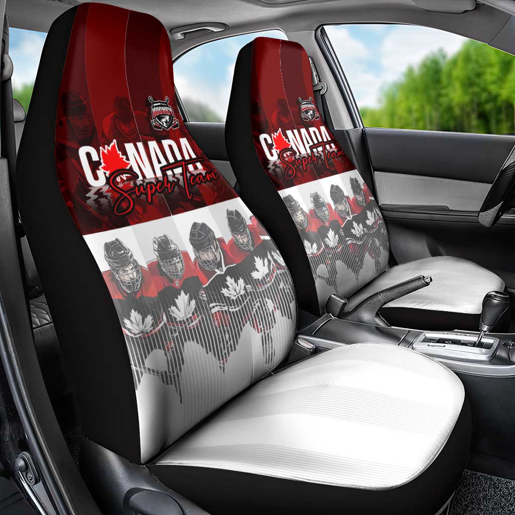 Canada Super Team Car Seat Cover Dynamic Ice Hockey Legacy