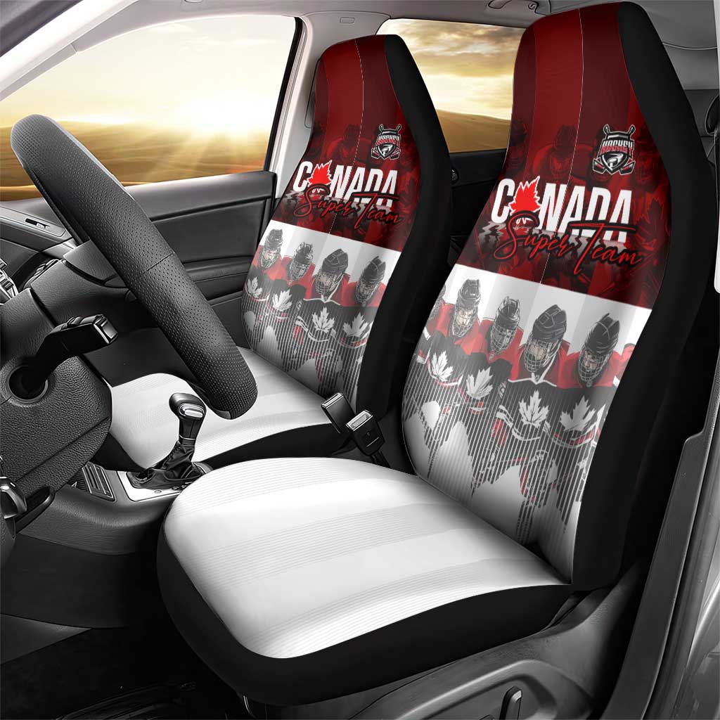 Canada Super Team Car Seat Cover Dynamic Ice Hockey Legacy