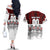 Canada Super Team Couples Matching Off The Shoulder Long Sleeve Dress and Hawaiian Shirt Dynamic Ice Hockey Legacy