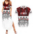 Canada Super Team Couples Matching Summer Maxi Dress and Hawaiian Shirt Dynamic Ice Hockey Legacy