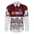 Canada Super Team Family Matching Summer Maxi Dress and Hawaiian Shirt Dynamic Ice Hockey Legacy