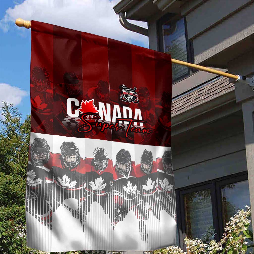 Canada Super Team Garden Flag Dynamic Ice Hockey Legacy