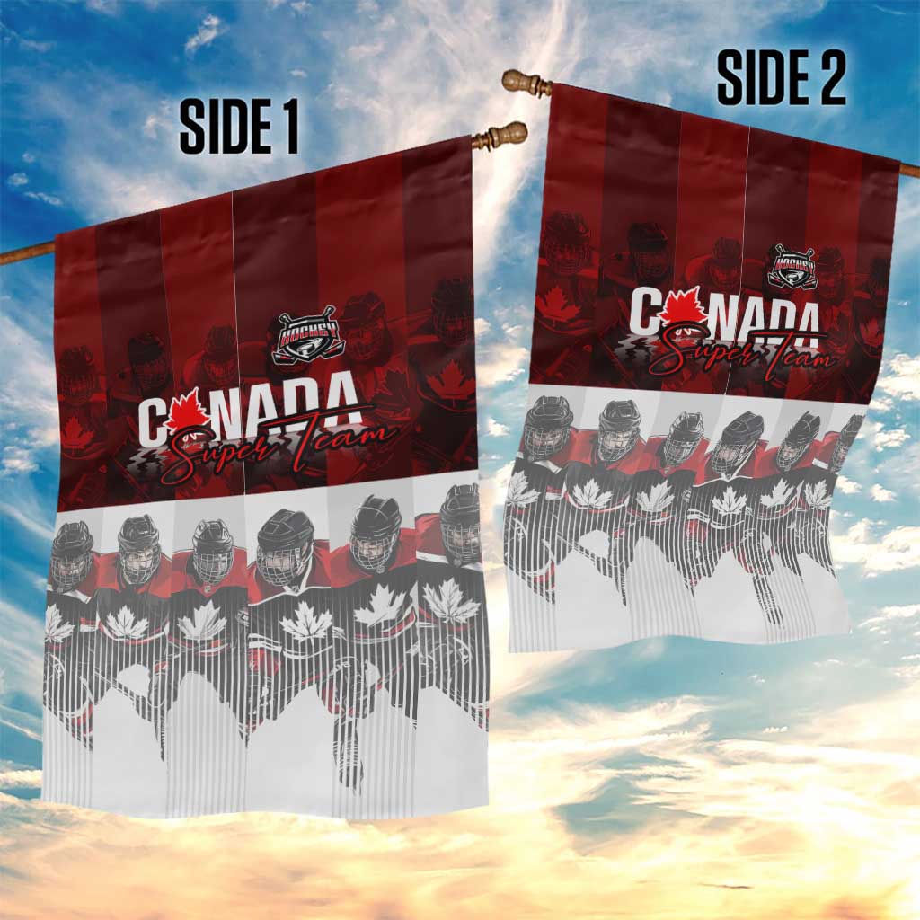 Canada Super Team Garden Flag Dynamic Ice Hockey Legacy