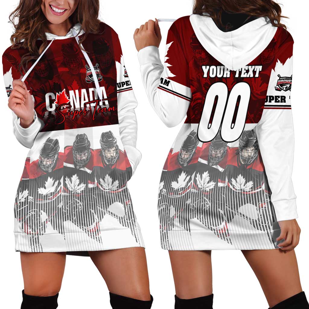 Canada Super Team Hoodie Dress Dynamic Ice Hockey Legacy