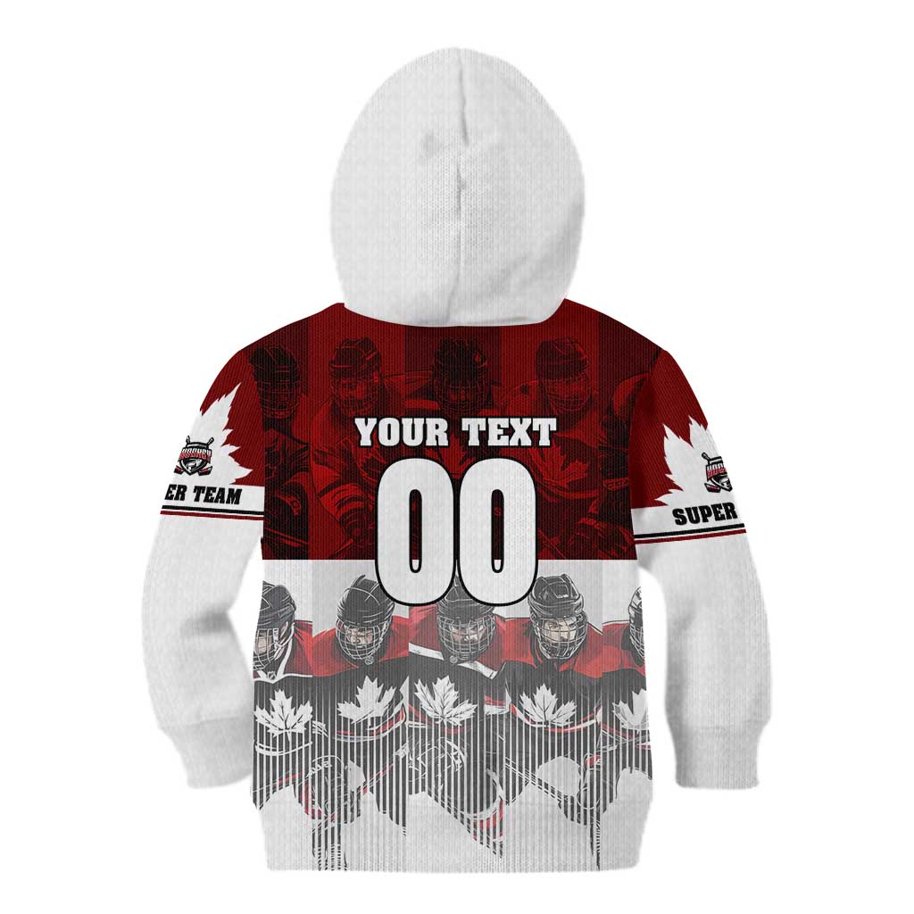 Canada Super Team Kid Hoodie Dynamic Ice Hockey Legacy