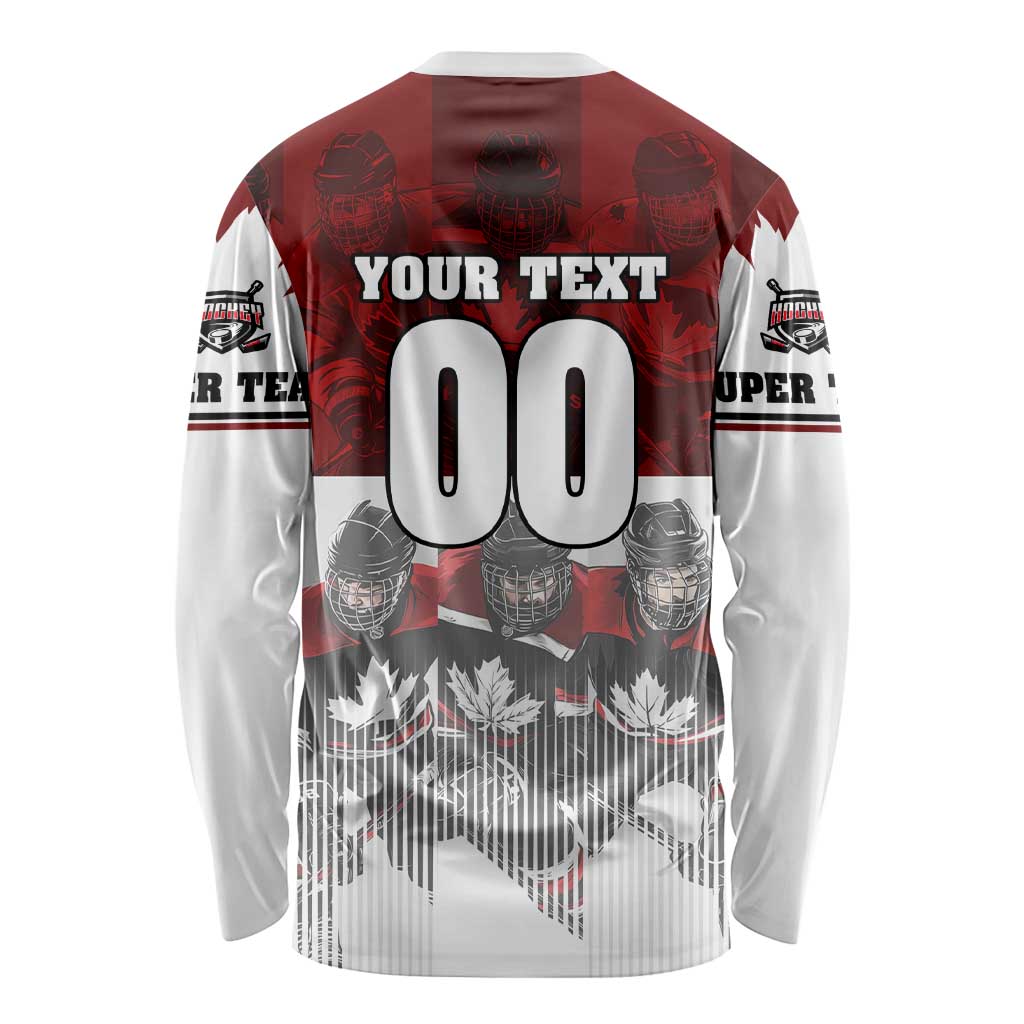 Canada Super Team Long Sleeve Shirt Dynamic Ice Hockey Legacy