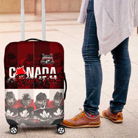 Canada Super Team Luggage Cover Dynamic Ice Hockey Legacy