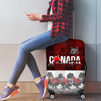 Canada Super Team Luggage Cover Dynamic Ice Hockey Legacy