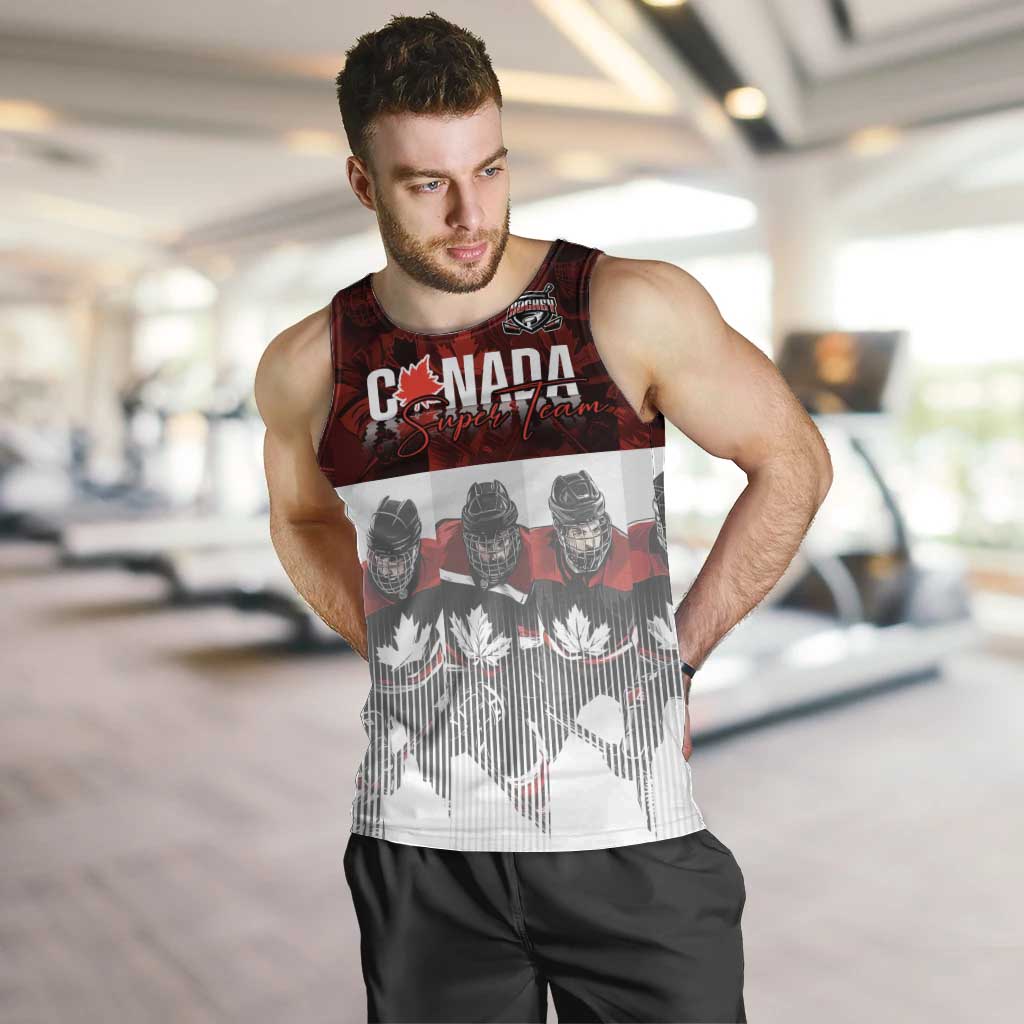 Canada Super Team Men Tank Top Dynamic Ice Hockey Legacy