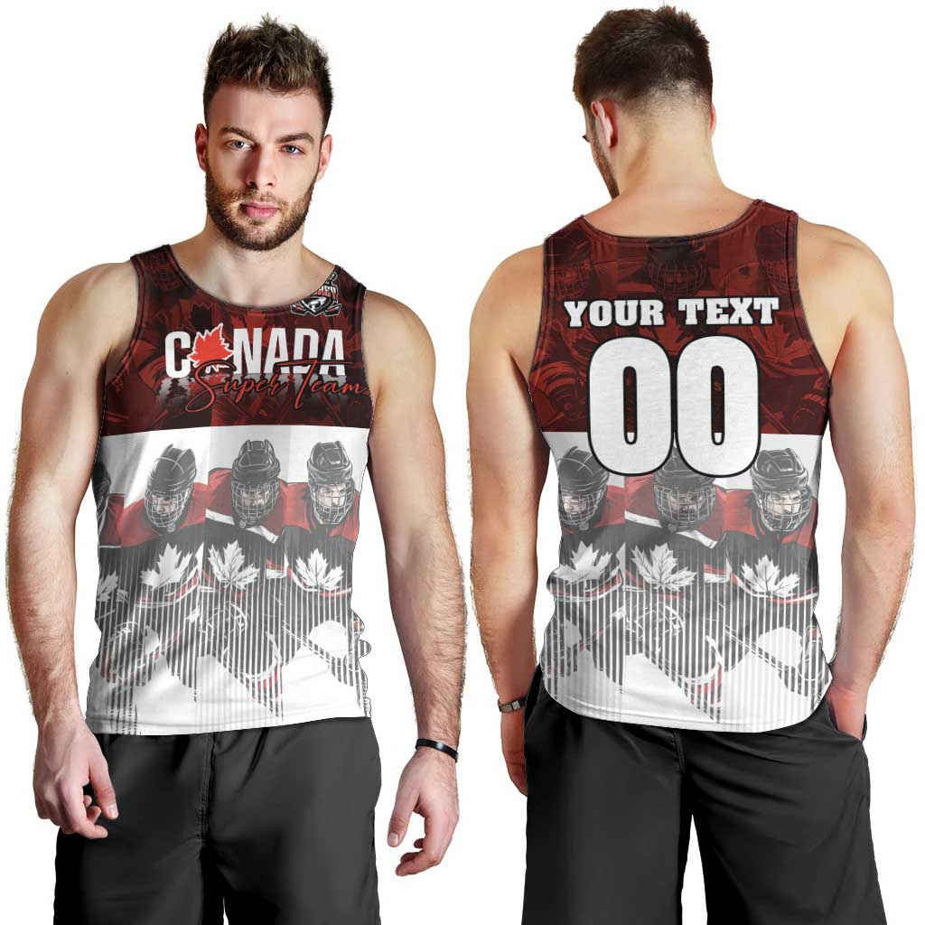 Canada Super Team Men Tank Top Dynamic Ice Hockey Legacy