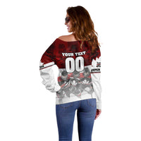 Canada Super Team Off Shoulder Sweater Dynamic Ice Hockey Legacy