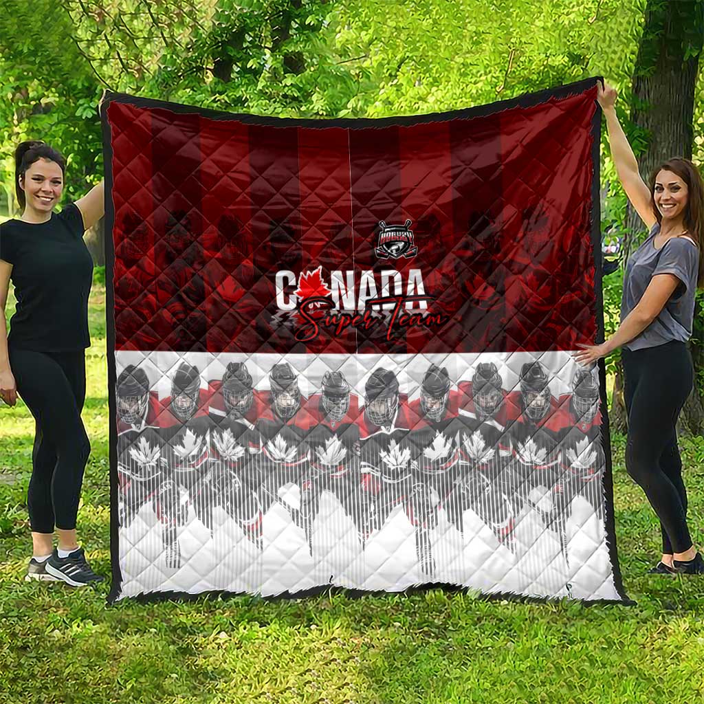 Canada Super Team Quilt Dynamic Ice Hockey Legacy