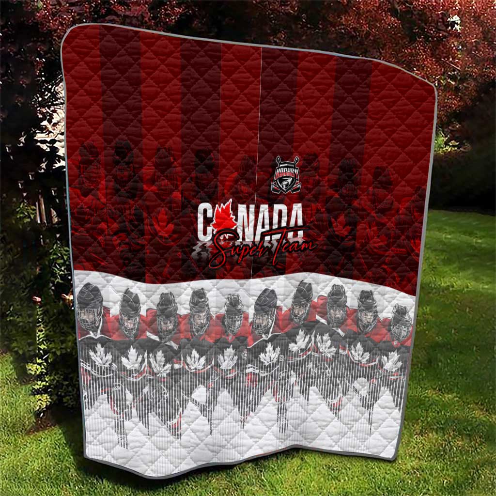 Canada Super Team Quilt Dynamic Ice Hockey Legacy